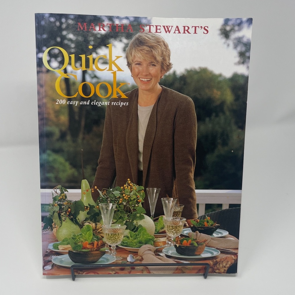 Martha Stewart's Quick Cook 1983 1st Edition